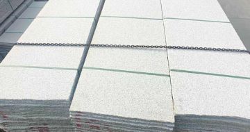 抚州芝麻白毛板，石材毛板