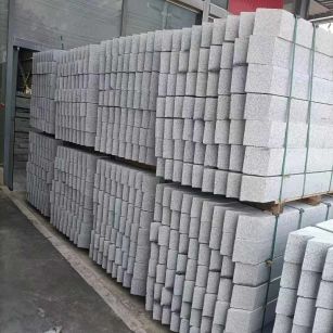抚州芝麻白树围石 树池
