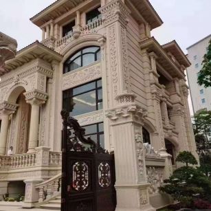 抚州黄金麻别墅外墙异形定制
