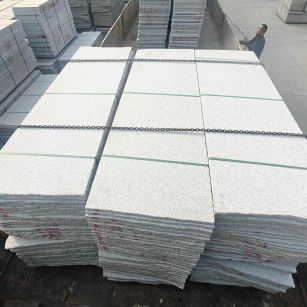 抚州芝麻白毛板，石材毛板