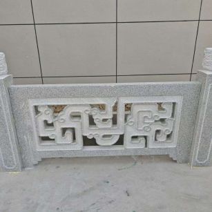 抚州芝麻白河道栏杆 桥栏杆