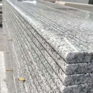 抚州芝麻白楼梯踏步 花岗岩楼梯板材