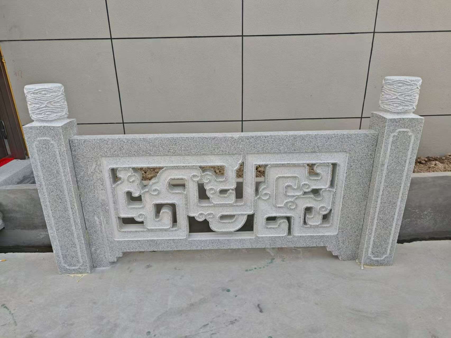 抚州芝麻白河道栏杆 桥栏杆