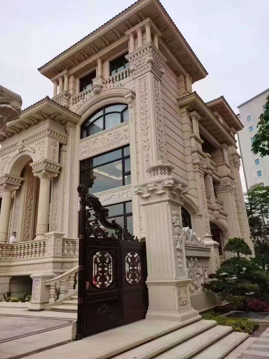 抚州黄金麻别墅外墙异形定制