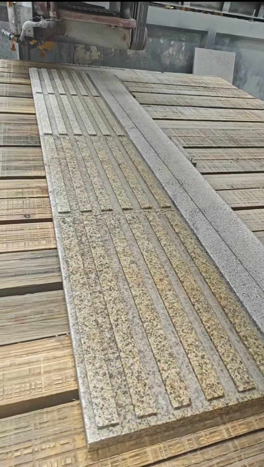 抚州黄金麻盲道石 盲条