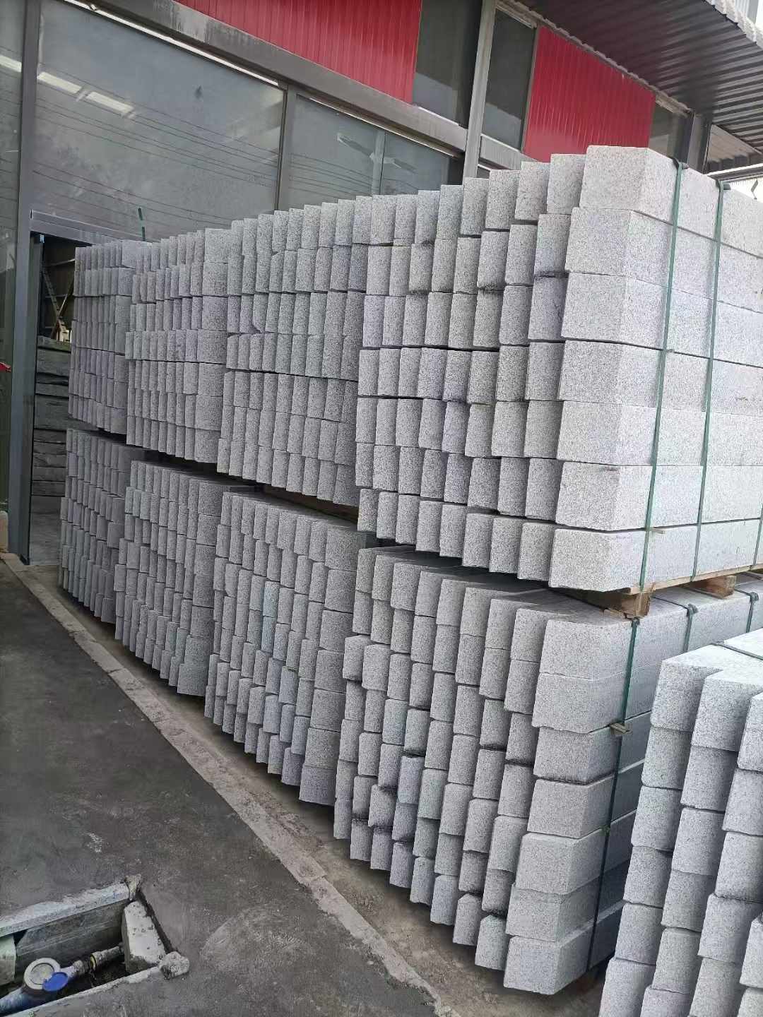 抚州芝麻白树围石 树池