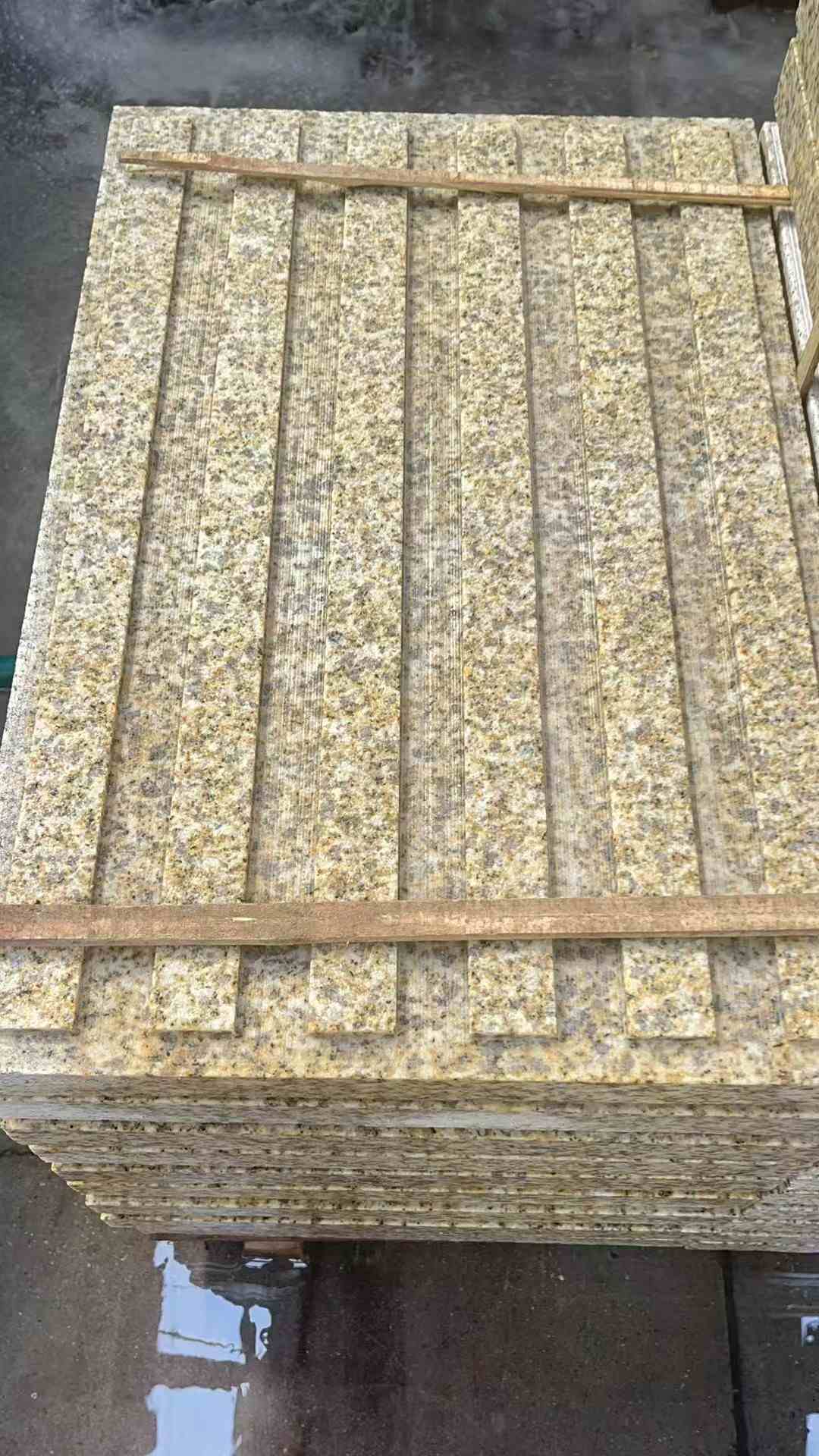 抚州黄金麻盲道 石材盲道